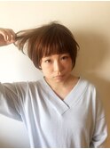 【下北沢＊I'll b hair＊】ふんわりマッシュショート♪