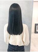 OFF／guest hair BLUE BLACK