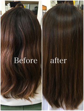 マイン ヘアー クリニック(main hair Clinic) お客様の縮毛矯正