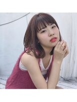 サングース(Sungoose) <Sungoose>モテ厚めバング×大人グラデーションネイビーカラー