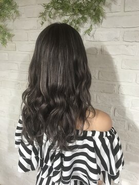 アンククロス 表参道(ANKH CROSS) グレーカラー×シルバーハイライト【ANKH CROSS表参道】