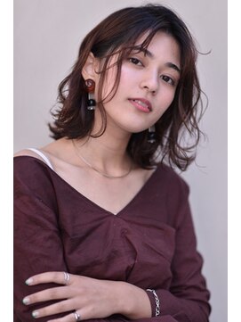 エイチ(H eitf) 【エイチ原宿/GAKU】 無造作カール/ボブディ