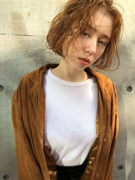 ルーム(Loom.) 外国人風暖色ボブ【Loom./明治神宮前/原宿/表参道】