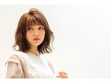 【カット＆ヘアカラー（ファッションカラー）の例】（ミディアム～ロングヘア）周期は1か月半～２か月。