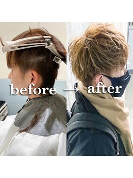 フレーム なんば店(FRAME) 【FRAME/難波/メンズ】束感ヘアマッシュソフトツーブロック