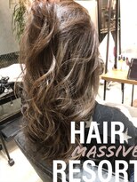 ヘアーリゾート マッシブ 大宮(MASSIVE) シークレットハイライト/ペールベージュウェーブ【大宮/大宮駅】