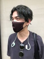 ヘアー アイス ルーチェ(HAIR ICI LUCE)&nbsp;グリーンカラー　オリーブカラー　デザインカラー　担当中西