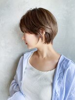 アイティーバイアルバム 松戸店(IT by ALBUM)&nbsp;ナチュラルショート_くびれヘアビタミンカラー_ba338613