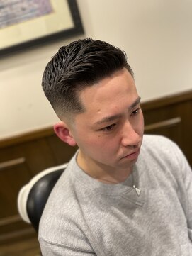 ヒロギンザバーバーショップ 神楽坂店(HIRO GINZA BARBER SHOP) 【スキンフェード×王道ショート】バーバースタイル/フェード