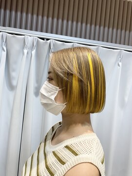 シンシェアサロン 原宿店(Qin shaire salon) アンブレラカラー 向日葵ver.