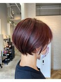 丸みショートボブ