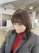 ユッカ 高槻茨木店(YUCCA)&nbsp;【YUCCA】大人可愛い顔周りウルフ