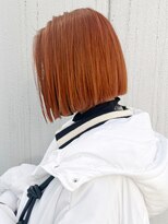 アルバム 渋谷パルコ(ALBUM) オレンジボブ_ピンクブラウン切りっぱなしボブ_ba375062