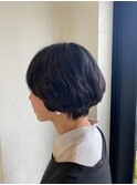 ウェーブボブスタイル