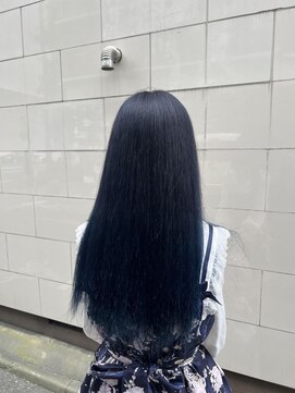 アンリップ ジー(salon unripＧ) d #ブルーブラック