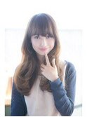 インナーグレージュ/マチルダボブ/前髪/ピンクベージュ/幡ヶ谷