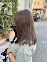 ヒカリス ヘアー 相川店(HIKARIS hair) 大人ハイライト/白髪ぼかし/オリーブブラウン