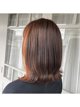 ヘアデザイン ジル(Jill) インナーオレンジ