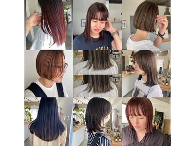 お顔や髪質に合わせた似合わせヘアのご提案してます。