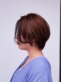 大人ハイライト/シークレットハイライト/抜け感ベージュショート