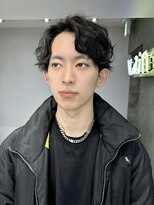 ヴェイン 渋谷(vain)&nbsp;センターパート 束感スタイル