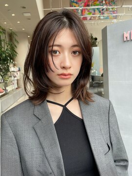 ミンクス 銀座店(MINX) MINX 福田一生　　くびれlayer 姫カット