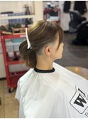 フェードカット女子