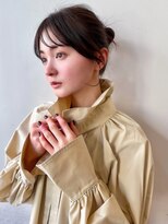 ラフ フロム ガーデン(Laf from GARDEN)&nbsp;レイヤーカット/ウェットヘア/夏のヘアアレンジ/韓国風