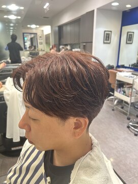 スカイシープレイス 錦糸町 ルーズパートスタイル<理容室/錦糸町/バーバー>