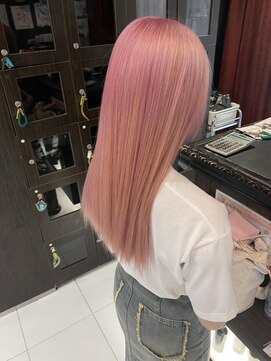 プライズ 錦糸町北口店(prize) コーラルピンク/ブリーチ2回 岩崎錦糸町北口