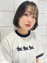 ココ なかもず店(COCO)&nbsp;レイヤーカット/ボブ/髪質改善/チェリーブラウン