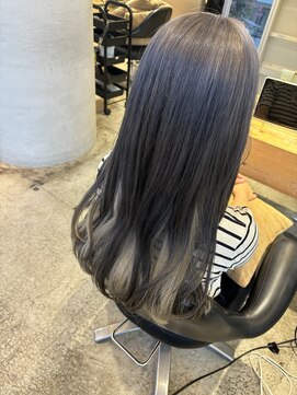 ワン 茅ヶ崎(ONE002) グレー × ホワイトインナーカラー