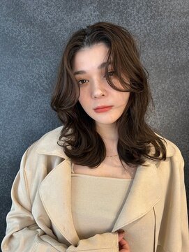 ジーナ 天王寺(Zina) 髪質改善＊マロンブラウンレイヤーパーマ＊美髪【Zina天王寺】