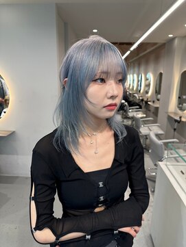 ソル バロール 表参道(SOL .valor) ネビージュ[表参道駅/青山/ケアブリーチ/ダブルカラー]