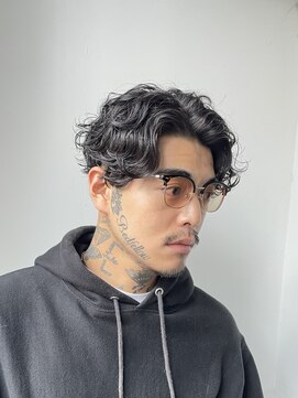 グルーマーズトウキョウ 渋谷店(GROOMER/S TOKYO) ラルフカール ラフカール スペインカール メンズパーマ フェード