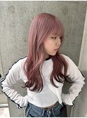 ピンク　デザインカラー