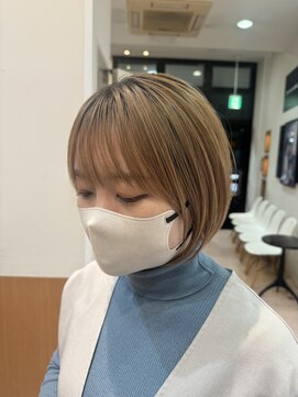 シャンプーボーイ ヒノ(SHAMPOO BOY Hino) ショートボブ