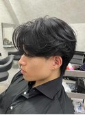 【スタイリストMyuka】韓国風センターパート