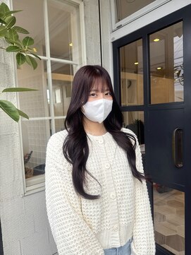 ラグ バイ シゲルカットクラブ 神田久志本店(lag) pink purple