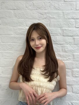 アマトウキョウ アユンチェ(AMA TOKYO×AYUNCHE) 韓国スタイル/ナチュラルくびれへア_くびれ巻き_レイヤーカット