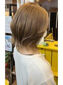 【ハイライトで作るベージュカラー】山下　泰世