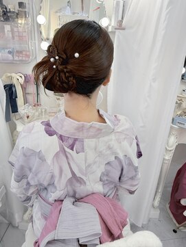 リムネ(RIMUNE) カチモリ／韓国三つ編み／浴衣ヘアセット