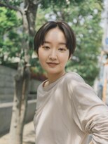 ガーデンヨコハマ(GARDEN YOKOHAMA) ショート ショートボブ ハイライトカラー 縮毛矯正 夏