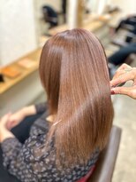 ファム 札幌大通(fam)&nbsp;秋の明るめ大人カラー◎ナチュラルメテオストレート