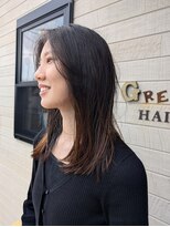 グリーティングス(GREETINGS) ミディアムヘアー