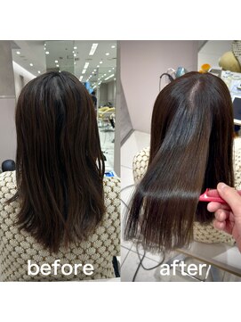 アフロート トウキョウ(AFLOAT TOKYO) 【髪質改善】で艶髪に。【酸性ストレート】【縮毛矯正】【美髪】