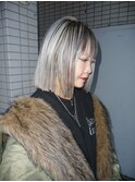ボブ／切りっぱなしボブ／顎ボブ/ぱつっとボブ／ハイトーンボブ