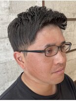 シザーズ(SCISSORS)&nbsp;アップバング/ツーブロック/メンズ