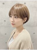 ショートボブ/大人ショート/マッシュショート/30代40代50代
