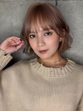 リークフー(Ree cu fuu) 小顔ショコラアッピンクベージュヘルシースタイルふんわりカール